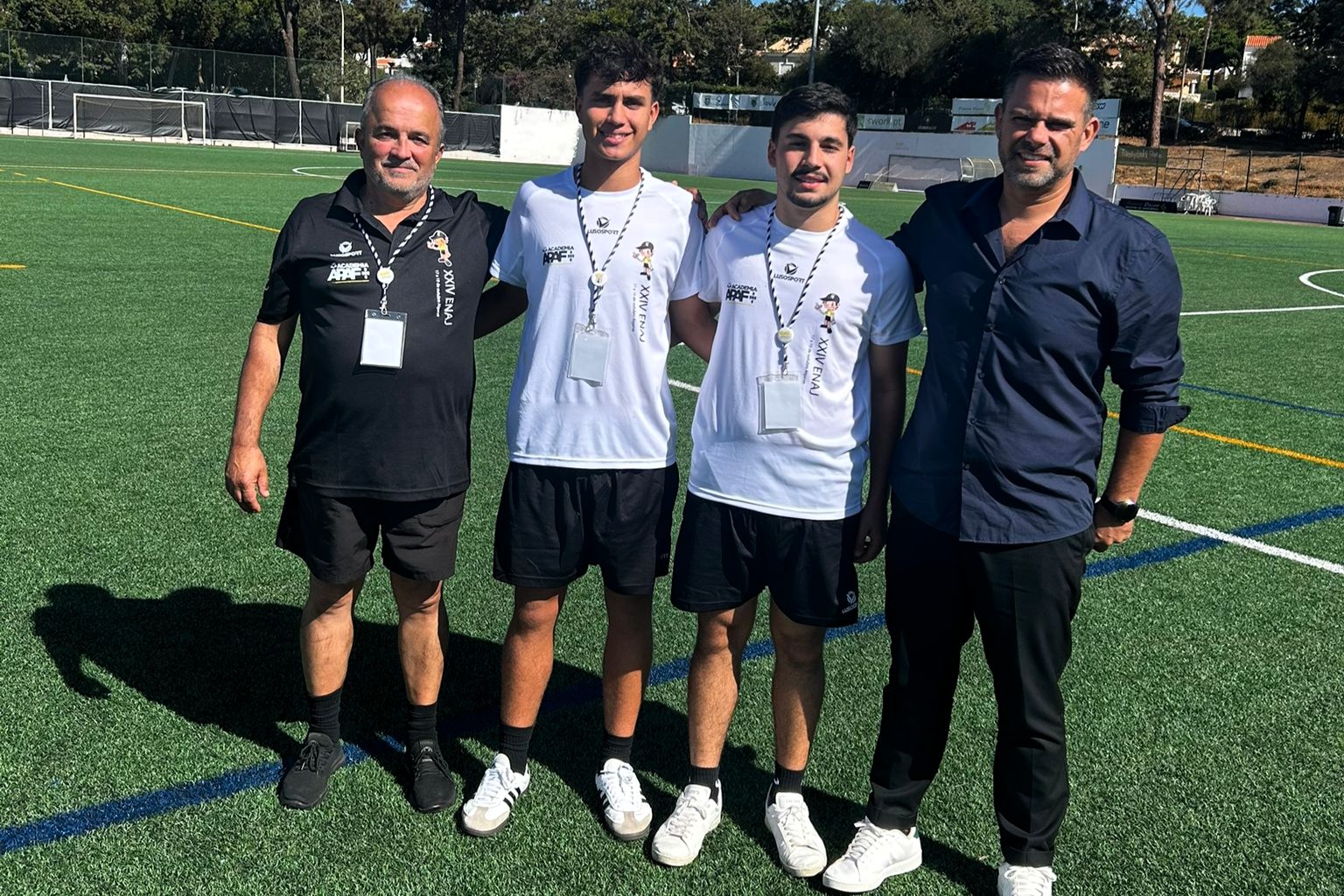 GUILHERME E SALVADOR NA XXIV EDIÇÃO DO ENCONTRO NACIONAL DO ÁRBITRO JOVEM